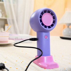 Portable Handheld <b>Fan</b> With Rechargeable Battery And Desk <b>Stand</b> For Outdoor Use - Product Image 3