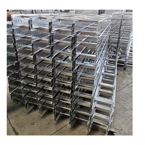 รางเคเบิลแบบขั้นบันได 300*100 สำหรับจัดการสายไฟแบบชุบสังกะสี - Product Image 1