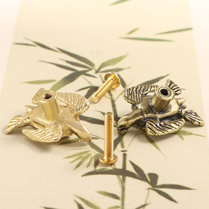 Money Turtle Brass <strong>Door</strong> for Cabinets, Children's Bedrooms, and Wardrobes Pulls. - Product Image 4