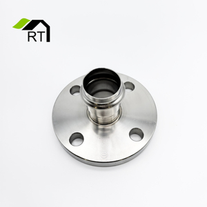 Lạnh đùn chống ăn mòn 304/316L DVGW v-hồ sơ Báo Chí phụ kiện đường ống dẫn nước mặt bích với cách nhấn ổ cắm - Product Image 5