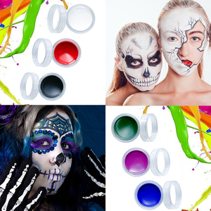 <span class=keywords><strong>Pintura</strong></span> facial Crema profesional a base de aceite <span class=keywords><strong>Pintura</strong></span> corporal facial para <span class=keywords><strong>Halloween</strong></span> Navidad - Product Image 6