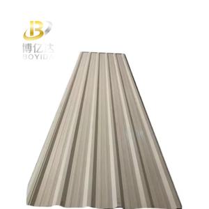 Tôles enduites de tôle de toiture de MS de couleur blanche pour Houstop - Product Image 1