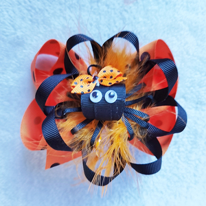 Couvre-chef pour enfants Halloween Bow <span class=keywords><strong>Pince</strong></span> <span class=keywords><strong>à</strong></span> cheveux Clip de reliure pour enfants Festival cadeau - Product Image 5