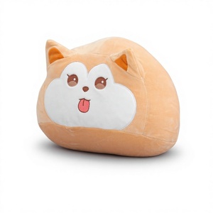 Oreiller et jouet en peluche chat noir de dessin animé, coussin 40 cm, doux pour les filles, <span class=keywords><strong>dortoir</strong></span>, bureau, usage domestique - Product Image 4