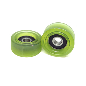 Roue pivotante en polyuréthane PU68517-10 pour <span class=keywords><strong>poulie</strong></span> industrielle, images 5x17x10mm - Product Image 6