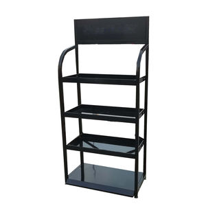 Espositore in metallo per negozio al dettaglio espositore per olio motore a 4 livelli per negozio di auto in vendita - Product Image 5