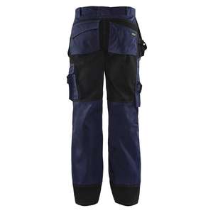 BLAKLADER - 150318608999D124 Craftsman <b>trousers</b> with kneepad pockets <b>navy</b> blue/black - EAN 7330509264836 <b>WORK</b> <b>TROUSERS</b> - Product Image 3