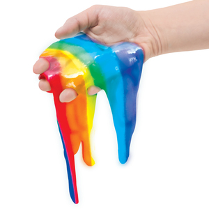 Kit de fabrication de slime arc-en-ciel magique et moelleux pour enfants, argile cristalline non toxique, jouet promotionnel - Product Image 4
