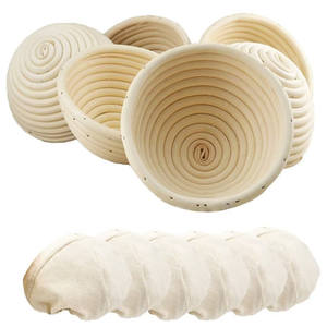 Cuisson <span class=keywords><strong>Pain</strong></span> Fermentation Panier Ensemble Ovale Rotin Tissu Bol Couvre Pour Épreuvage Spatule De <span class=keywords><strong>Pain</strong></span> Pour Fait Maison 2 Pâte - Product Image 4