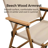 Chaise pliante portable de camping Kermit, robuste, en tissu Oxford 600D, pour pique-nique, pêche, plage