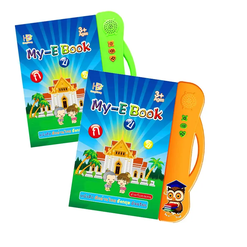 OEM ODM personalizado inglés y tailandés aprendizaje de idiomas máquina de libros electrónicos educativo ABS PC plástico pluma de lectura juguete educativo