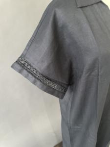 Abito <span class=keywords><strong>nero</strong></span> <span class=keywords><strong>lino</strong></span> 100% - Product Image 3