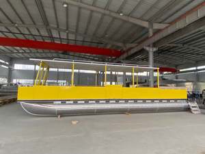 Bateau à ponton en aluminium de 10 m / 33 pieds / Bateau de passagers - Product Image 3