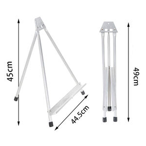 Panwenbo yüksek alüminyum masa Foldab ekran şövale taşınabilir sanatçı Tripod <span class=keywords><strong>stand</strong></span>ı - Product Image 2