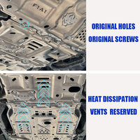 Plaques de protection inférieures en aluminium pour moteur et châssis, accessoires pour Toyota LC250 2024, pièces de protection de coffre Prado