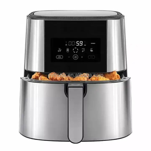 Friteuse à air personnalisée OEM Friteuse à air 6L 8L en acier inoxydable sans huile Contrôle numérique Cuisinière Friteuse à air Four - Product Image 6