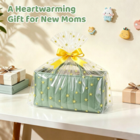 Panier de rangement portable pour la crèche avec logo et matériaux personnalisés, organiseur de couches pour bébé, coffrets cadeaux pour nouveau-nés