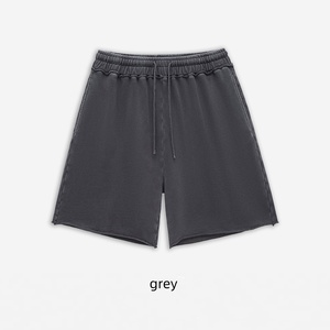 กางเกงขาสั้นผ้าแคนวาสสำหรับผู้ชาย, เสื้อผ้าแนวสตรีท380g ผ้าแคนวาสสำหรับฤดูใบไม้ร่วงระบายอากาศได้ดีป้องกันริ้วรอยแห้งเร็ว - Product Image 6