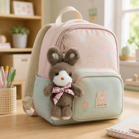 Porte-clés Lapin en Peluche Adorable, Pendentif Doux pour Sac, Jouet Cadeau