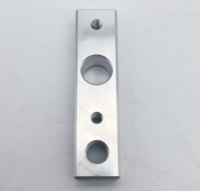 Pièces usinées CNC personnalisées en alliage d'aluminium 6061-T6, plaque de jonction, fabrication Dongguan, pièces usinées les plus vendues