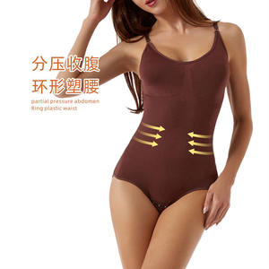 Beauté Body Shaping Maillots De Bain Pour Femmes Sexy Sans Manches Stretch Taille Haute Débardeur Combinaison D'été Mince <span class=keywords><strong>Femme</strong></span> Bikini - Product Image 4