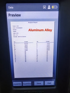 Especificaciones técnicas del espectrómetro de fluorescencia de rayos X portátil HXRF-145AT - Product Image 3