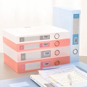 Caja de Archivo Plegable de PVC Transparente A4, 1/2/3/5.5/7.5 mm de Grosor, Caja de Almacenamiento para Exámenes de Estudiantes - Product Image 4