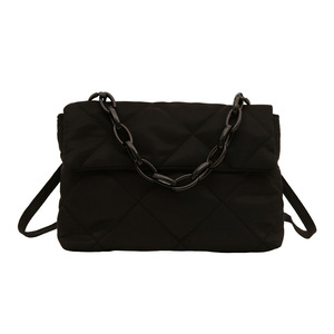 New Arrival Women's Crossbody Bag Single <b>Strap</b> Elegant All-Match Fashionable Colorblock All-<b>Shoulder</b> Texture Handheld Tanjing - Product Image 5