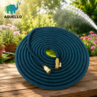 Tuyau d'arrosage de jardin flexible, extensible, léger, haute pression, haute qualité, en plastique, longueur personnalisable pour le jardinage