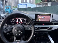 Écran LCD numérique HD de 12,3 pouces, compteur de vitesse, tableau de bord, Carplayandroid Auto pour Audi A4L B9 Q5L 2017-2024
