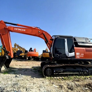 Excavatrice sur chenilles d'occasion HITACHI ZX240 de 24 tonnes, économique en carburant, idéale pour les chantiers de construction et la construction routière - Product Image 1