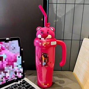 Dâu gấu lớn <span class=keywords><strong>Mac</strong></span> Ice Bully cup 304 thép không gỉ phích cốc cô gái dễ thương công suất lớn xử lý cốc rơm - Product Image 5