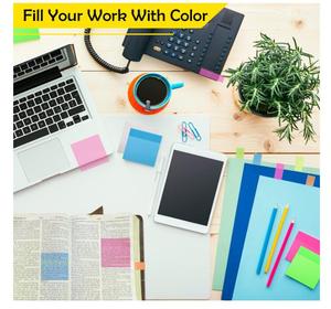 Auto-adhésif translucide clair voir à travers les notes autocollantes pour planificateur bureau école collège enseignant étudiant fournitures - Product Image 5