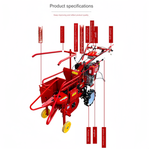 <span class=keywords><strong>Cosechadora</strong></span> Combinada <span class=keywords><strong>de</strong></span> Maíz <span class=keywords><strong>de</strong></span> Alta Eficiencia Marca YJ con Arranque Eléctrico, Modelo Pequeño/Mini, Larga Vida Útil y 1 Año <span class=keywords><strong>de</strong></span> Garantía - Product Image 2