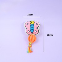 Nouveau modèle de jouet en peluche pour animaux de compagnie avec fonction sonore, corde en coton TPR, en forme de pastèque, durable et interactif, jouets d'auto-amusement