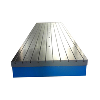Banc d'essai sur mesure à grande échelle en fonte à rainures en T, moteur robuste avec mesure de haute précision pour outils de mesure et de jaugeage