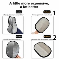Gants de toilettage pour chats et chiens - Élimination des poils et démêlage - Outils de massage et de nettoyage pour animaux de compagnie en polyester