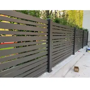Recinzione per piscina con recinzione a lama verticale saldata in alluminio verniciato a polvere di Design popolare