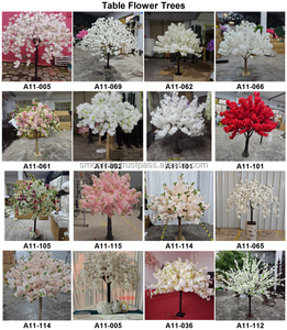 Arbre de cerisier artificiel lisse pour mariage, pour décoration, 10 pieds, arbre de fleurs de cerisier blanc pour événement, décoration intérieure et extérieure - Product Image 5
