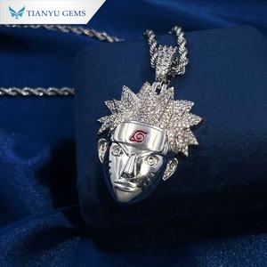 จี้เพชรรูปตัวการ์ตูนเทียนหยู ดีไซน์หรูหรา โดดเด่นไม่ซ้ำใคร พร้อมสร้อยเชือก - Product Image 3