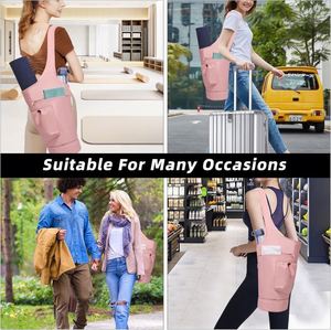 Muestra gratuita, Bolsa de Viaje de Gran Capacidad, Maleta Deportiva Impermeable para Exteriores, Bolsa para Esterilla de Yoga y Fitness - Product Image 3