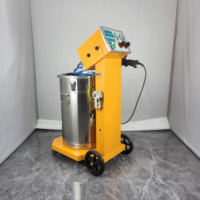 Système de revêtement en poudre électrostatique à conception modulaire, four de cuisson pour métal, équipement de peinture à performance accrue, offre PLC
