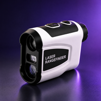 Télémètre laser de golf OEM ODM à marque privée avec compensation de pente, verrouillage de drapeau, optique 6X, écran LCD, portée 2000m