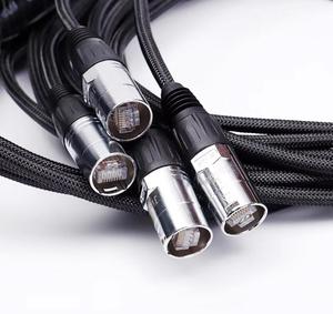 Chuyên nghiệp 8-kênh cat6A lá chắn <span class=keywords><strong>RJ45</strong></span> Ethernet Mạng cáp 1m đồng trần SFTP nối cáp <span class=keywords><strong>LAN</strong></span> Cáp cho dữ liệu - Product Image 2