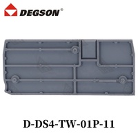 1PCS DEGSON DS4-TW-01P-11-00ZH Borniers de rail DIN PHOENIX CONNECTOR PT4-TWIN 800V 32A 0.2-6mm² 24-10 AWG