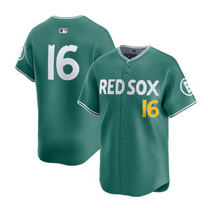 Camiseta de Béisbol de los Red Sox con los Números 11, 16 y 34 de Devers, <span class=keywords><strong>Duran</strong></span> y Ortiz, en Stock, Bordada y con Relieve, Camisetas Deportivas - Product Image 3