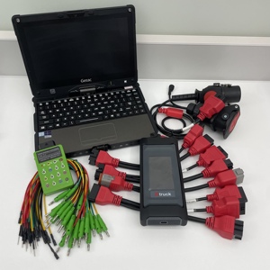 ชุดเครื่องมือตรวจสอบแชสซี Xtruck พร้อมแล็ปท็อป Getac V110 ที่ทนทาน สำหรับรถบรรทุกหนัก เครื่องตรวจจับข้อบกพร่องระบบ ABS EBS และระบบส่งกำลัง - Product Image 5