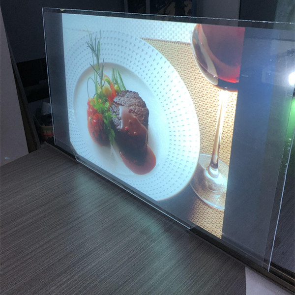 A Roll (1.52m*30m) 3D Holographic Rear Projection Film on Sale /transparent/gray/dark Gray