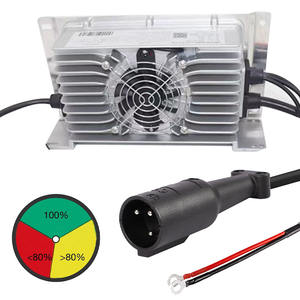 29.4V 29.2V מטען ליתיום יון 24v 40A Lifepo4 מטענים עמיד למים לקטנוע חשמלי מלגזה חשמלית עגלת גולף - Product Image 1