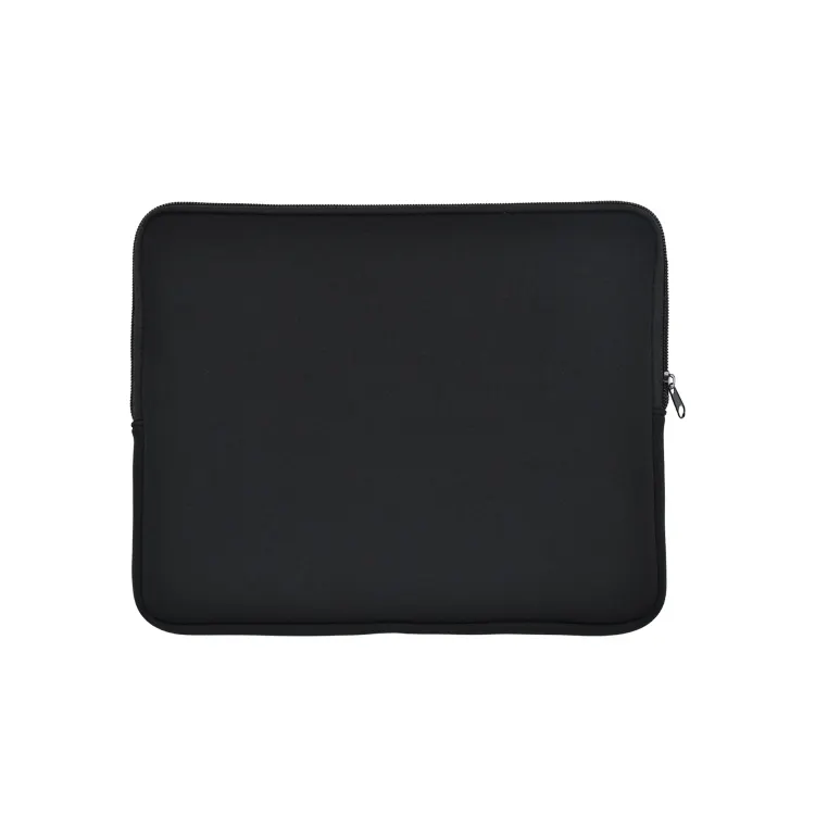 Toptan özel Laptop Case 14 15.6 inç siyah neopren dizüstü bilgisayar çantası durumda